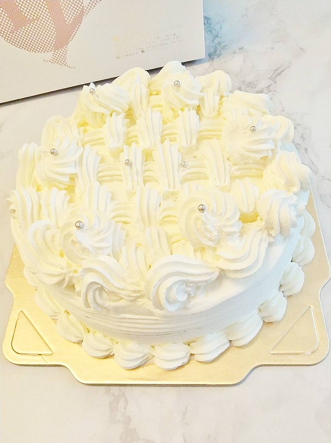 鮮奶油蛋糕[可作抽錢蛋糕款式]