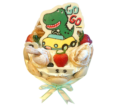 手繪圖-恐龍來了