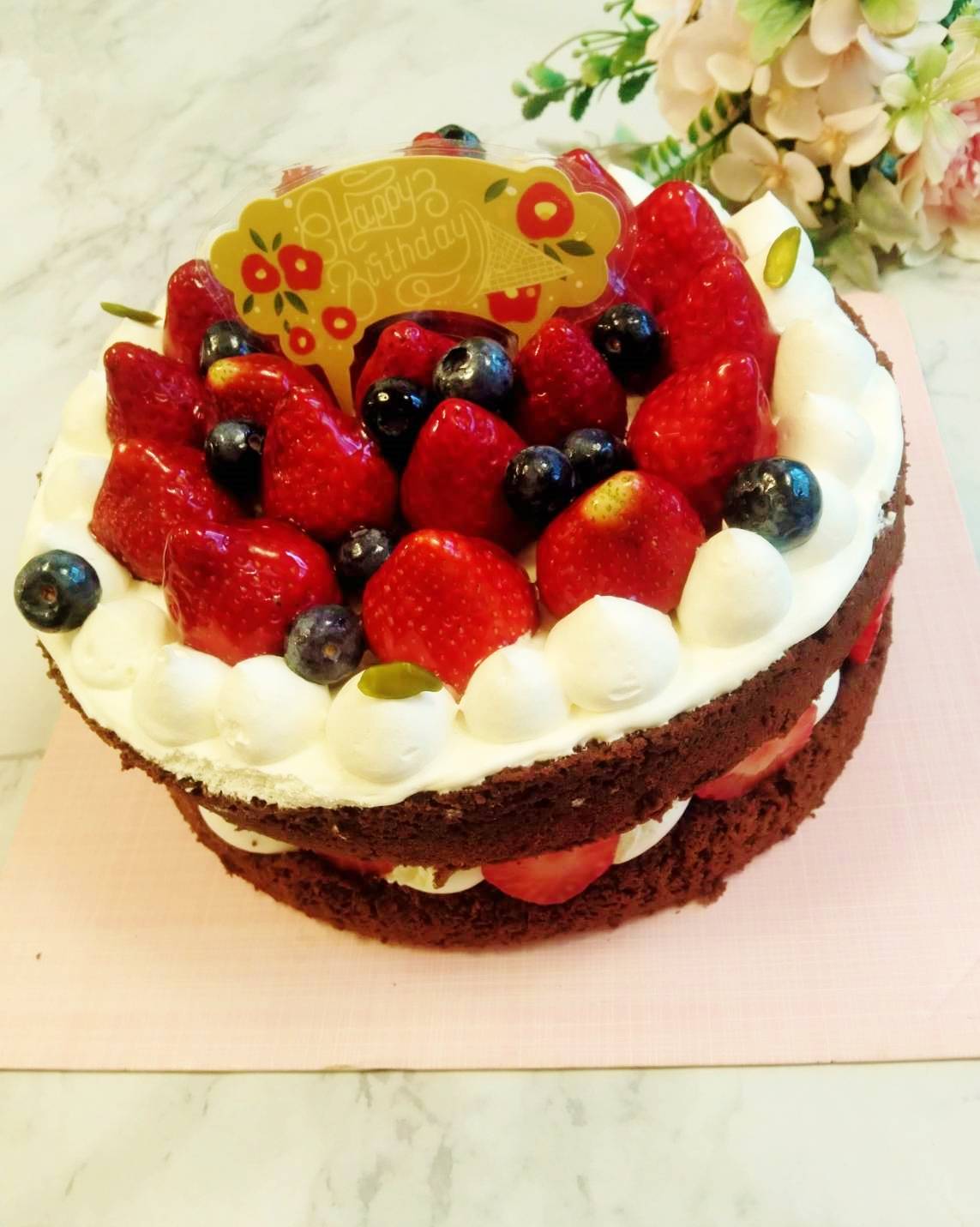 草莓星空-[可作抽錢蛋糕款式]