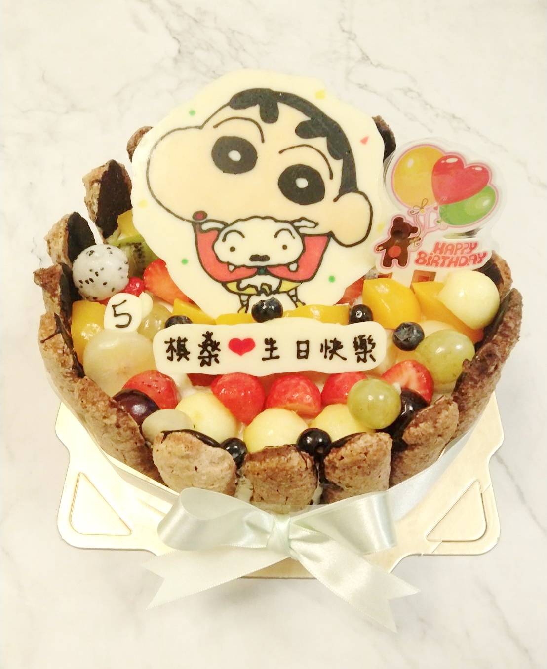 鮮果夏洛特加手繪圖